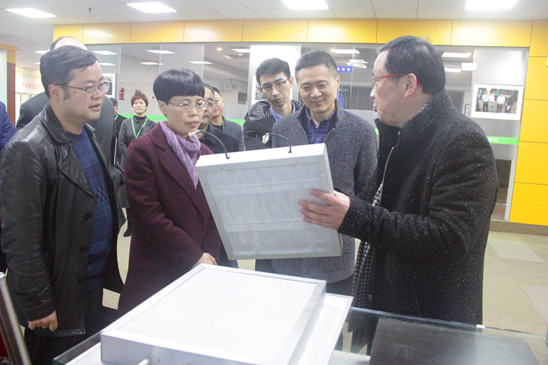 绍兴市财政局孙国新副局长莅临公司考察调研